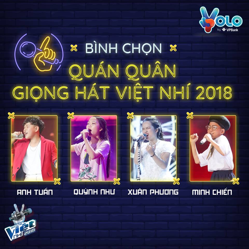 Link xem trực tiếp chung kết Giọng Hát Việt Nhí 2018 trên VTV3